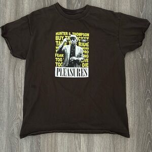 Pleasures X Hunter S Thompson Brown T-Shirt